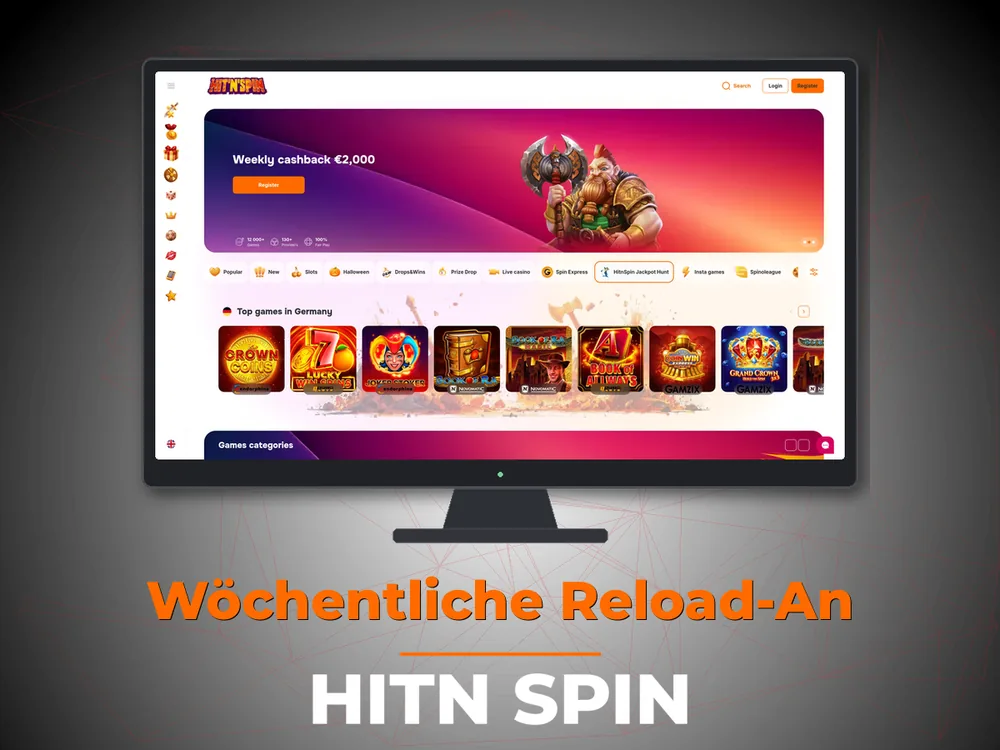 Hitn Spin - Wöchentliche Reload-An