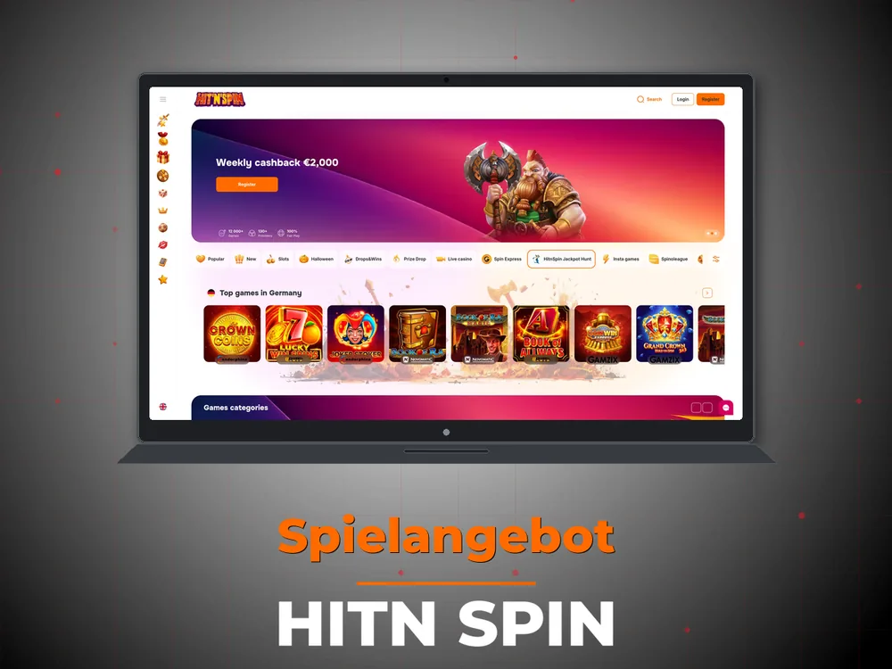 Hitn Spin - Spielangebot