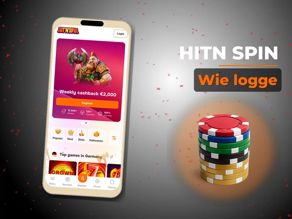 Hitn Spin - Wie logge