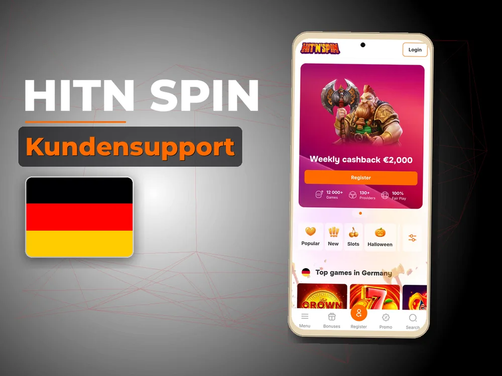 Hitn Spin - Kundensupport