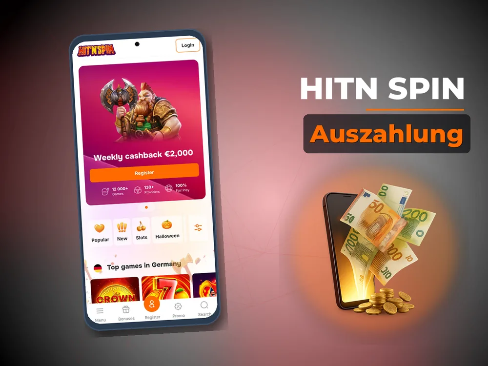 Hitn Spin - Auszahlung