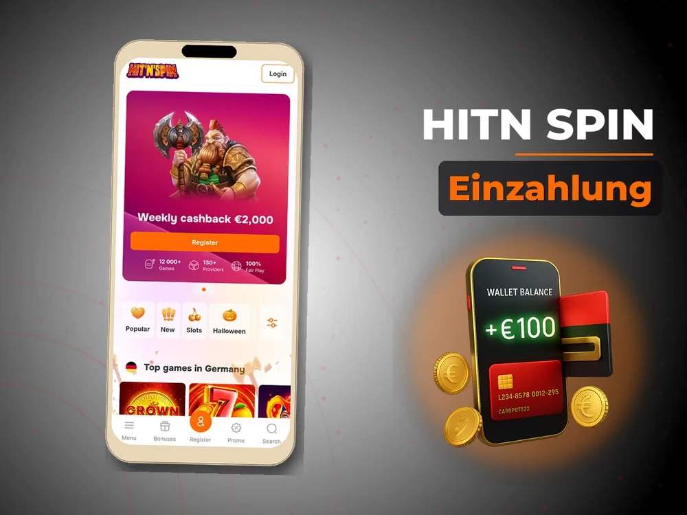 Hitn Spin - Einzahlung