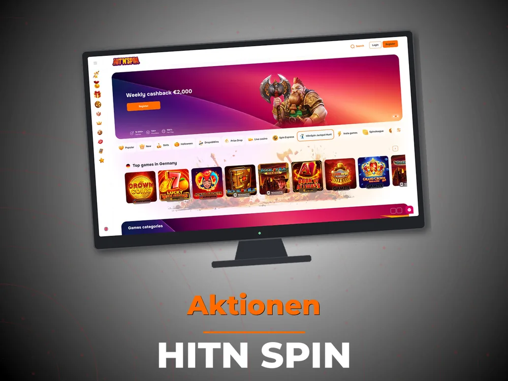 Hitn Spin - Aktionen