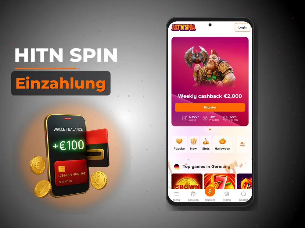Hitn Spin - Einzahlung