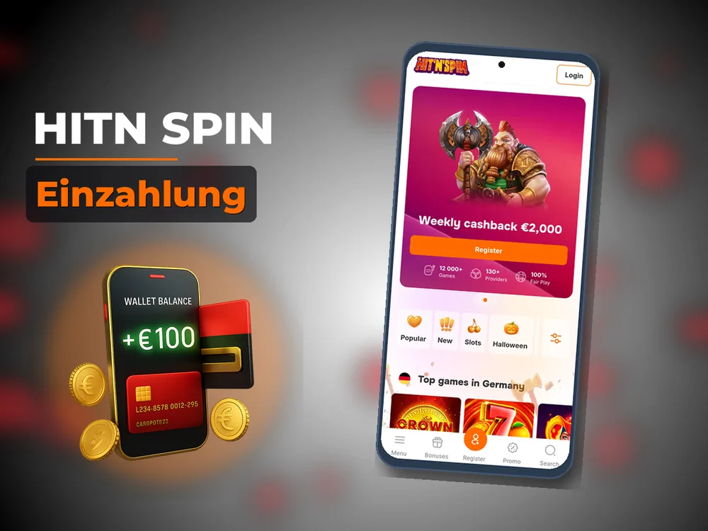 Hitn Spin - Einzahlung