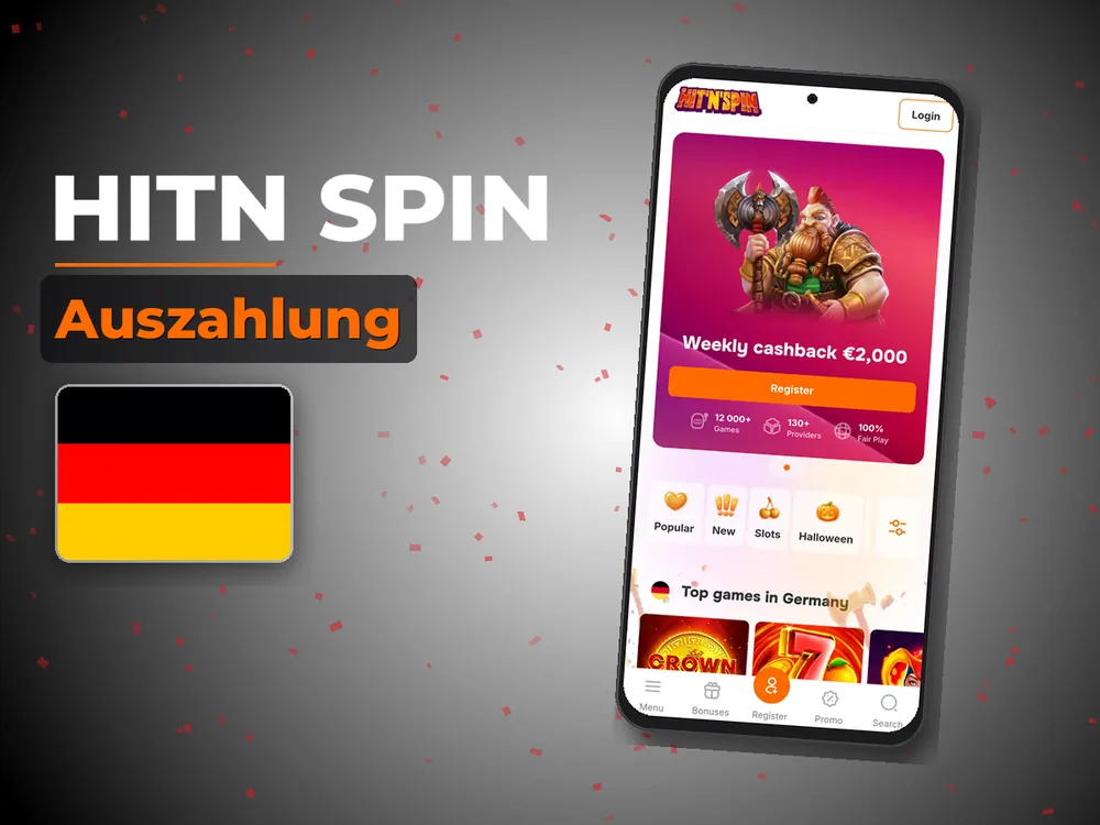 Hitn Spin - Auszahlung
